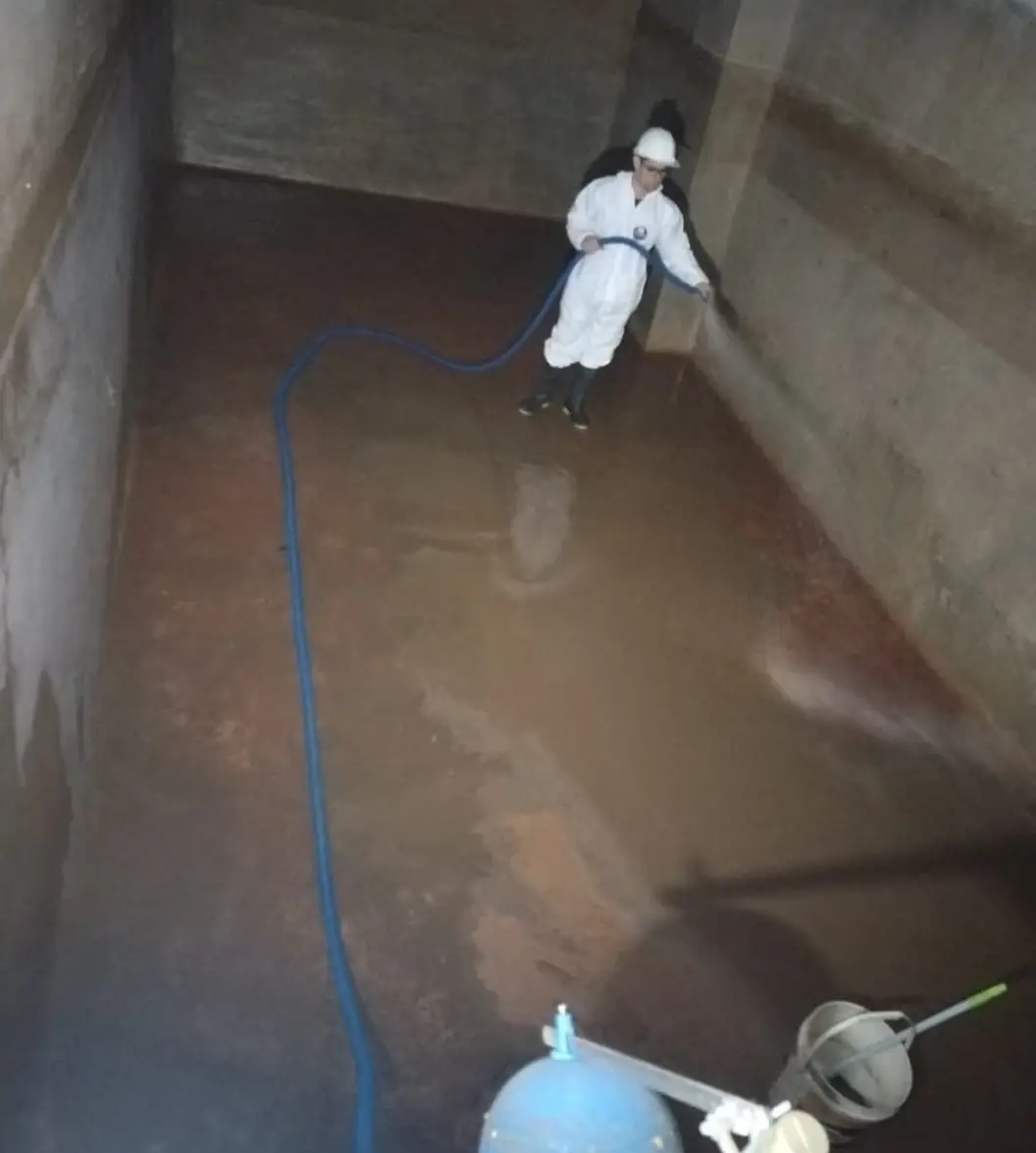 Limpieza y desinfección de tanques y cisternas 6
